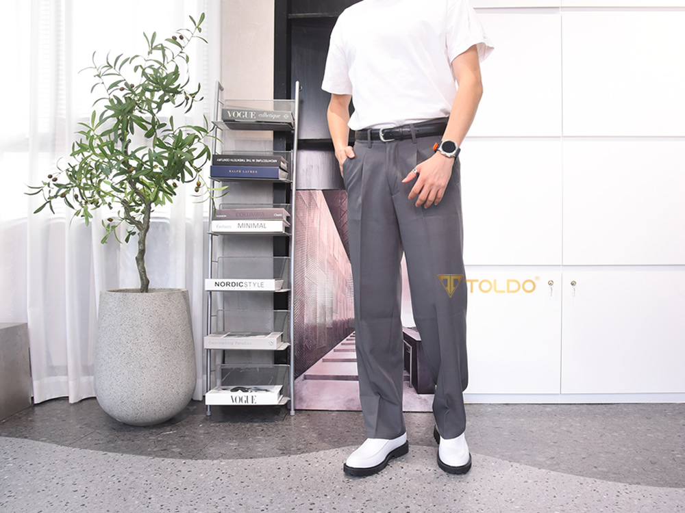 Giày cao 7cm siêu nhẹ da thật 6